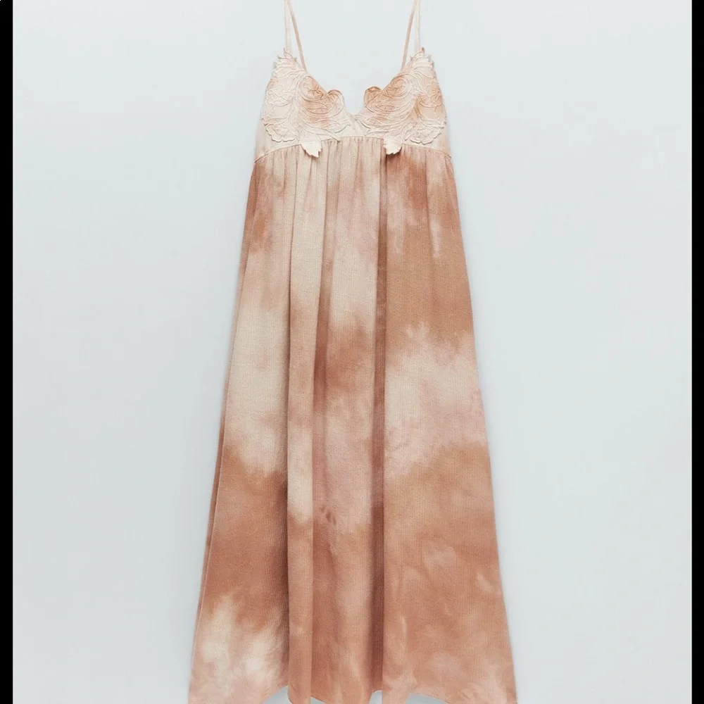 Zara Tie Dye MIDI/ Maxi Dress - Picture 8 of 12